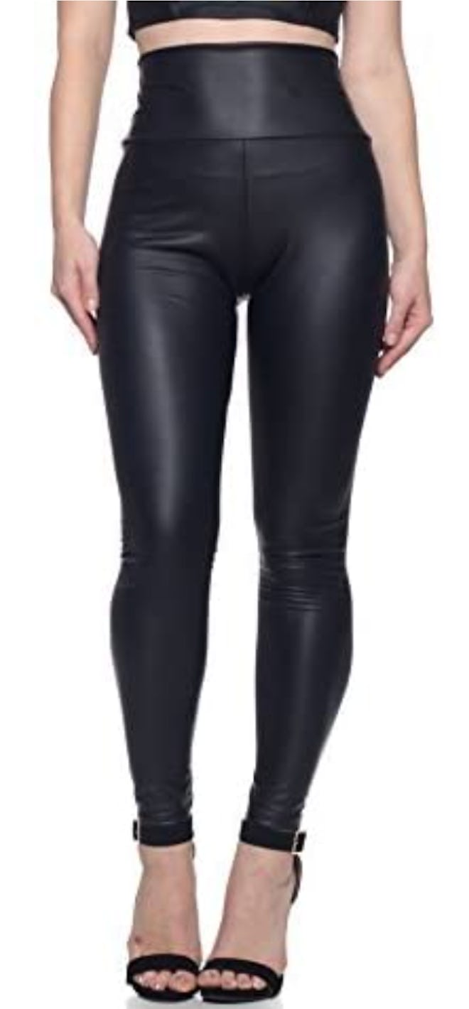 Cemi Ceri Faux Leather High Waist Leggings