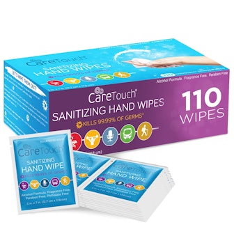 Care Touch Hand Sanitizer Wipes |