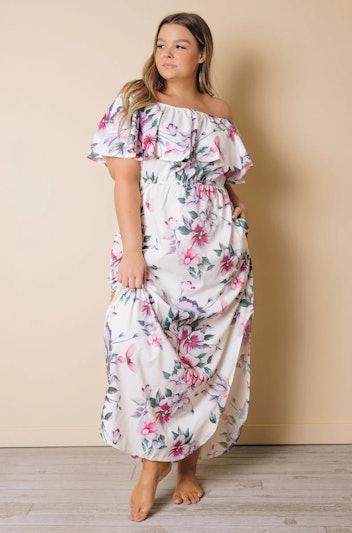 Stay Warm In Style Shanon Floral Dress