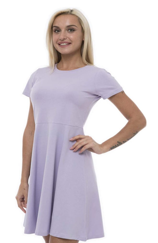 Lunarable Short Sleeved Dress