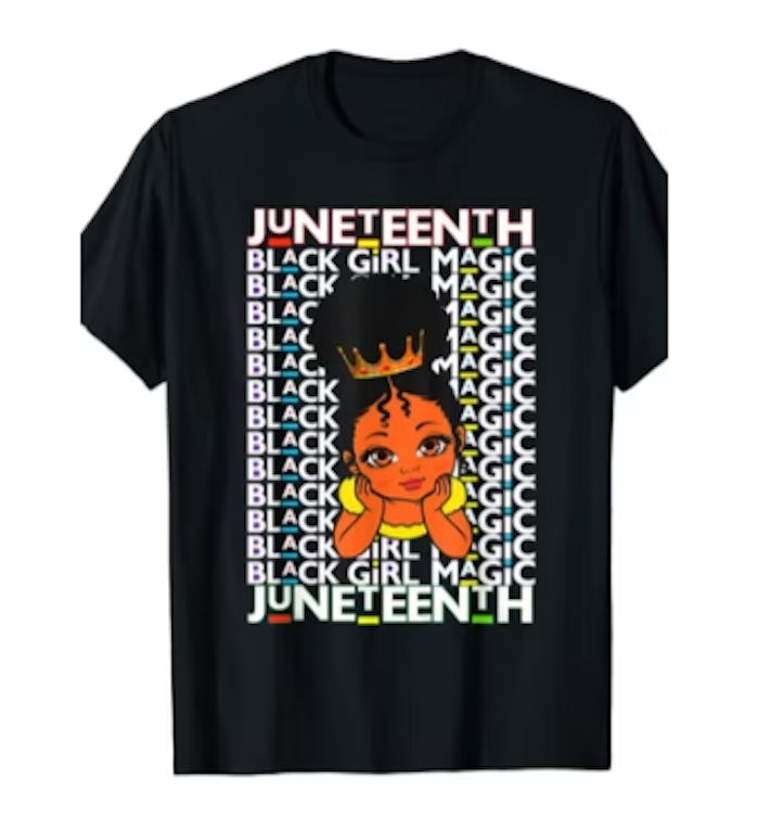 black girl magic juneteenth shirt, juneteenth shirts for kids