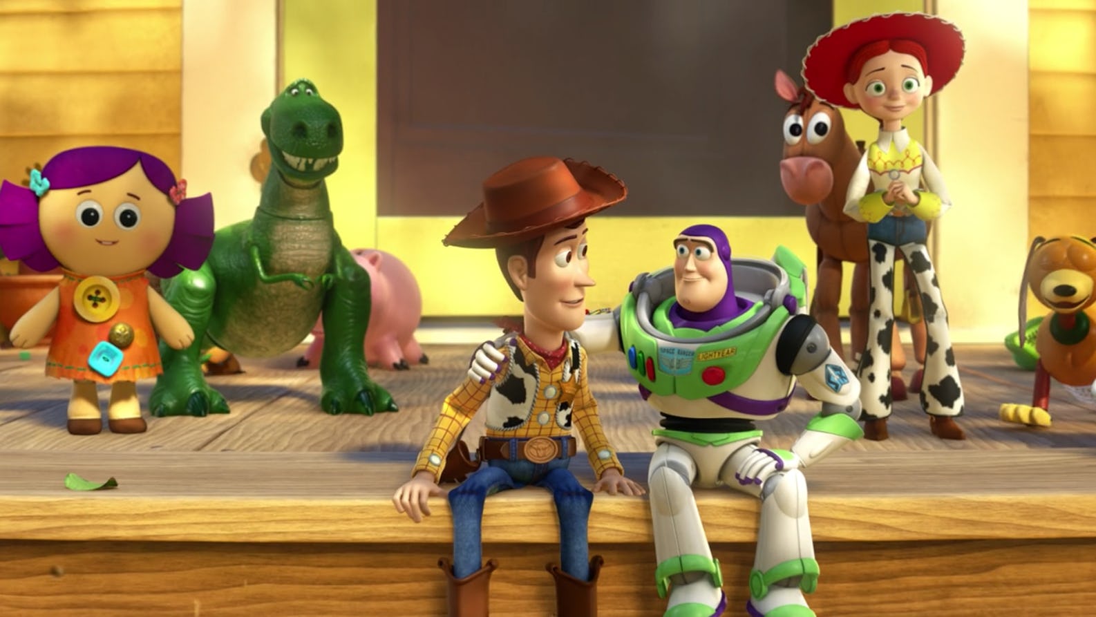 The characters from 'Toy Story.'