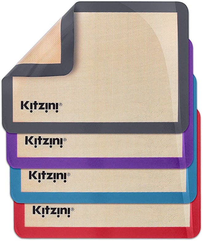 Kitzini Silicone Baking Mats (4-Pack)