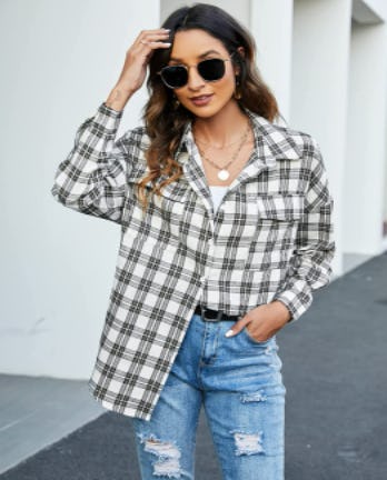 Blooming Jelly Button Down Flannel
