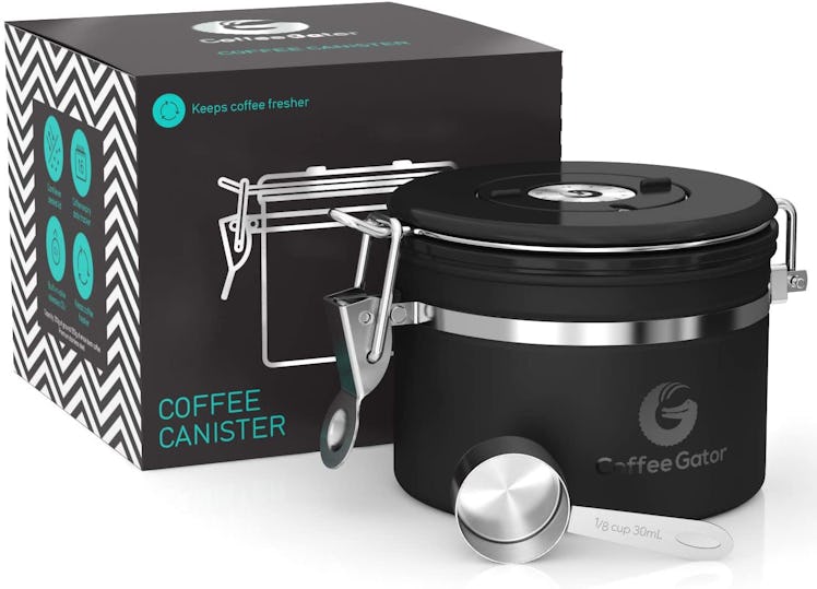 Coffee Gator Stainless Steel Canister