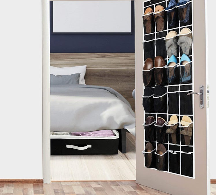 ZOBER Over The Door Shoe Organizer 