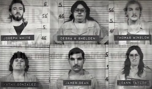 The mugshots of "Beatrice Six" members Joseph White, Thomas Winslow, Ada JoAnn Taylor, Debra Shelden...