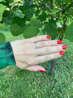 Sara Larson engagement ring