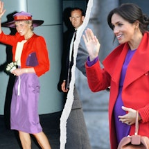23 Times Meghan Markle Dressed Just Like Princess Diana