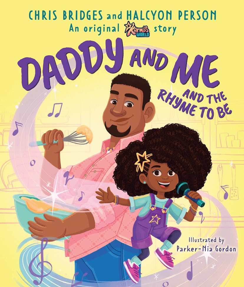 The cover of 'Daddy and Me and the Rhyme To Be" by Chris Bridges and Halcyon Person