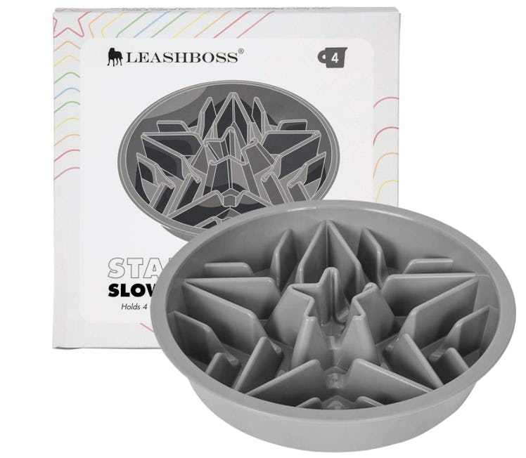 Leash Boss Slow Feed Dog Bowl