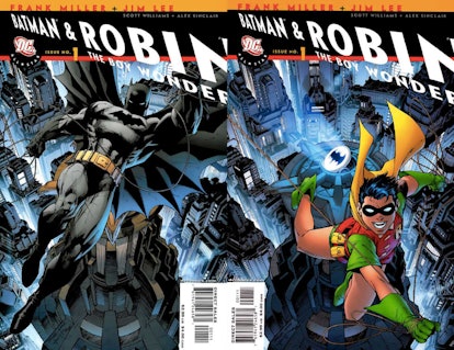 The cover of DC's Batman & Robin, the Boy Wonder #1