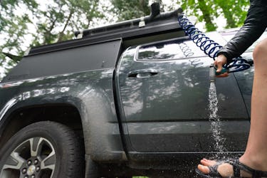 How to build a solar shower