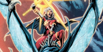 Phyla-Vell rides into battle in Annihilation: Conquest - Quasar Vol. 1 #3