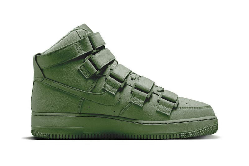 Billie Eilish’s strapped-up Nike Air Force 1 sneaker returns in green