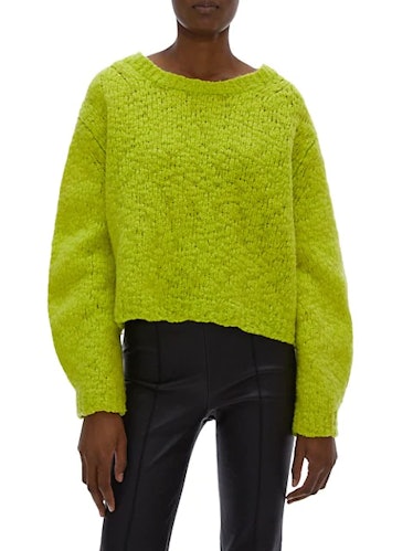 Heritage Chunky Cropped Sweater