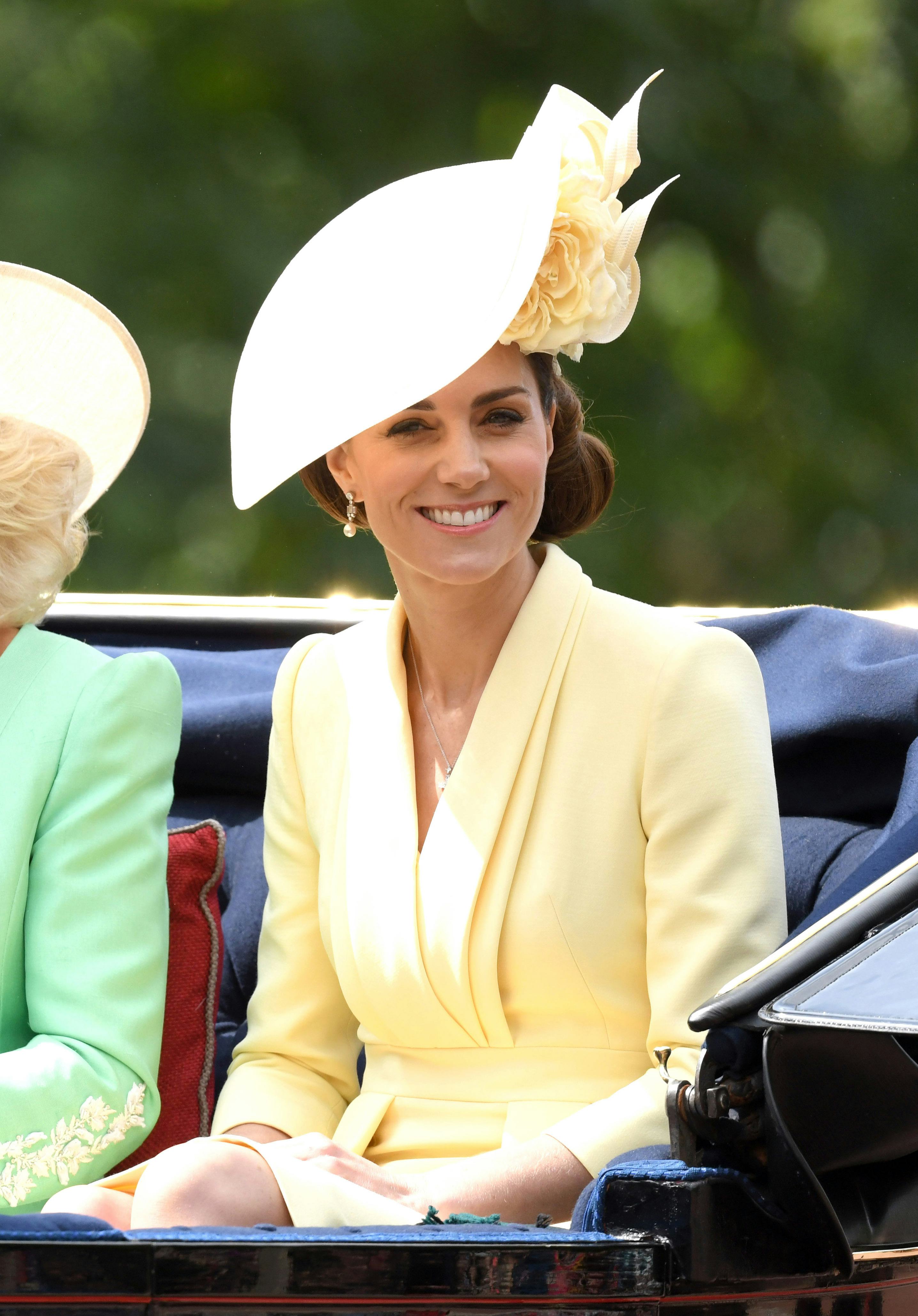 Kate Middleton's 2022 Trooping The Colour Outfit Was Beyond Radiant