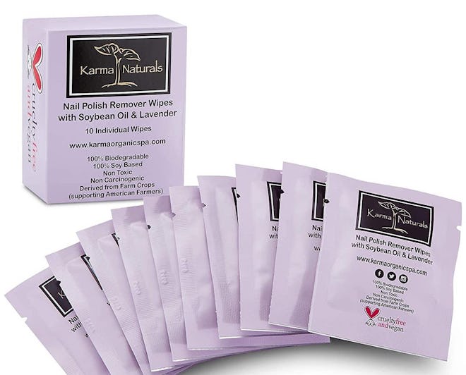 Karma Organic Nail Polish Remover Wipes
