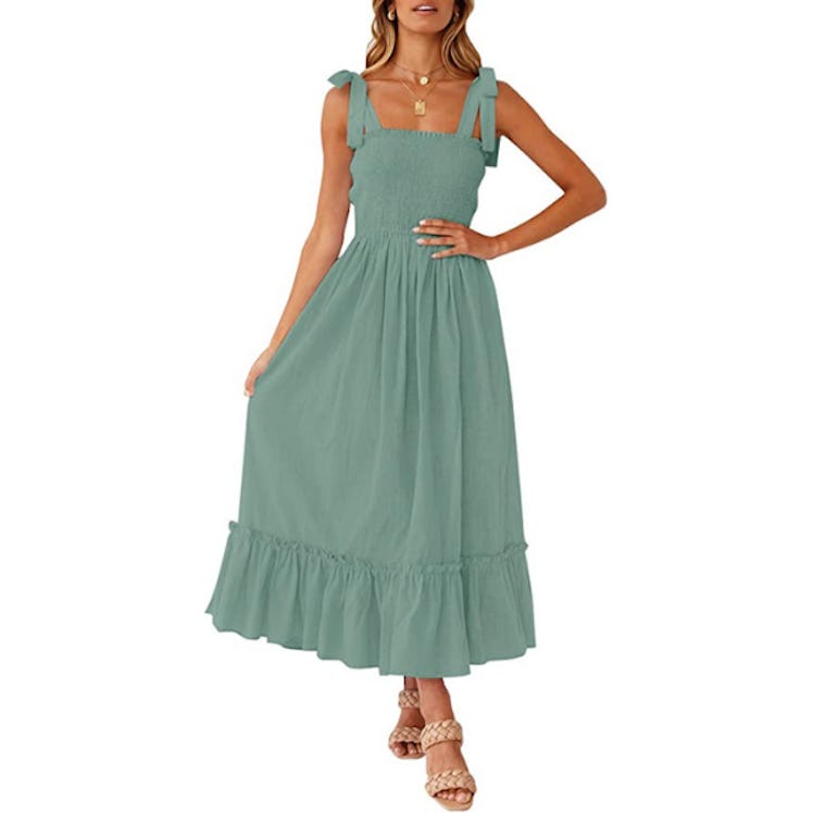 Zesica Ruffle Maxi Dress