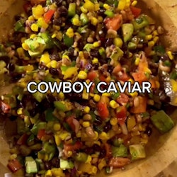 TikToker Trazia Rae makes Cowboy Caviar, the latest viral recipe trending on TikTok.