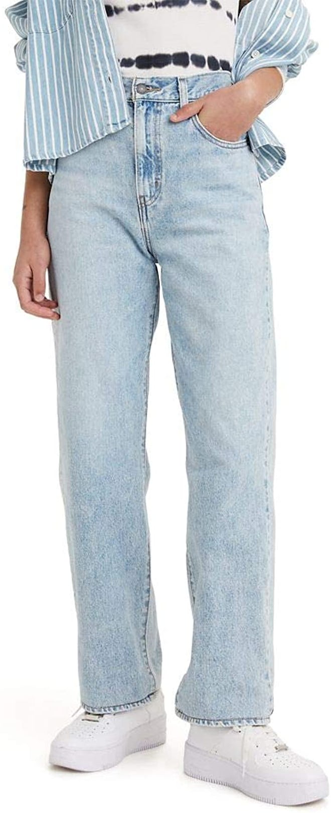 Levi's High Waisted Straight Jeans