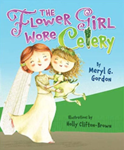 ‘The Flower Girl Wore Celery’ by Meryl Gordon is a great book for lgbtq+ young allies