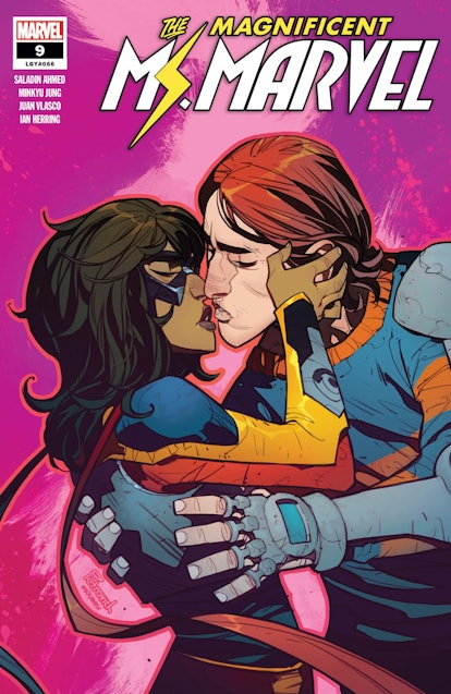 Kamala and Bruno have a unique relationship in the 'Ms. Marvel' comics. Photo via Marvel