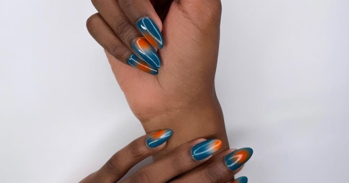 Airbrush Nails Are Making A Comeback For Summer Manicures