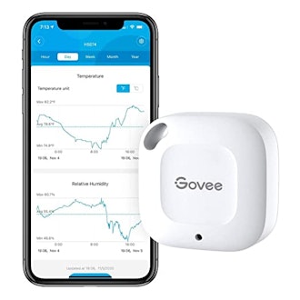 Govee Hygrometer, Wireless Thermometer, Mini Bluetooth Humidity Sensor