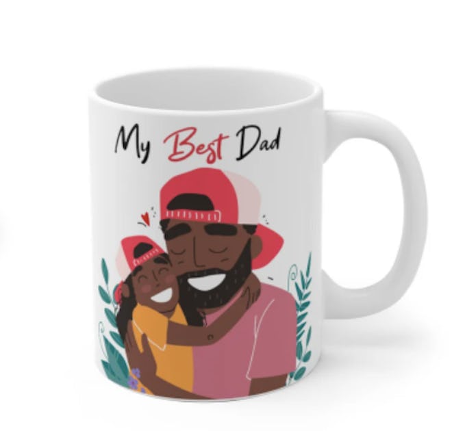 etsy madebeyoutiful happy father's day mug
