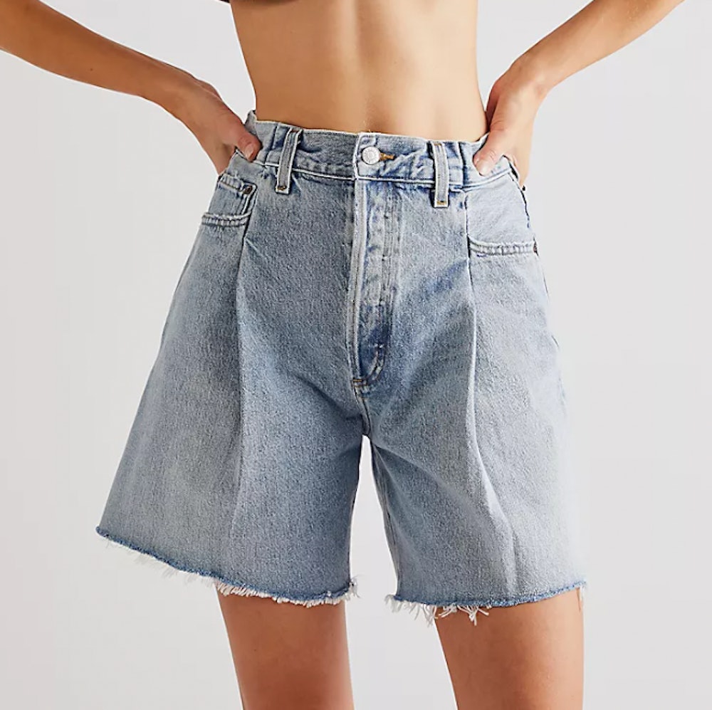 Fold Waistband Shorts