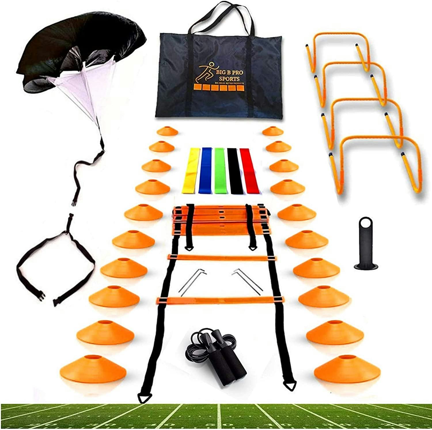 Big B Pro Sports Speed &amp; Agility Training Set