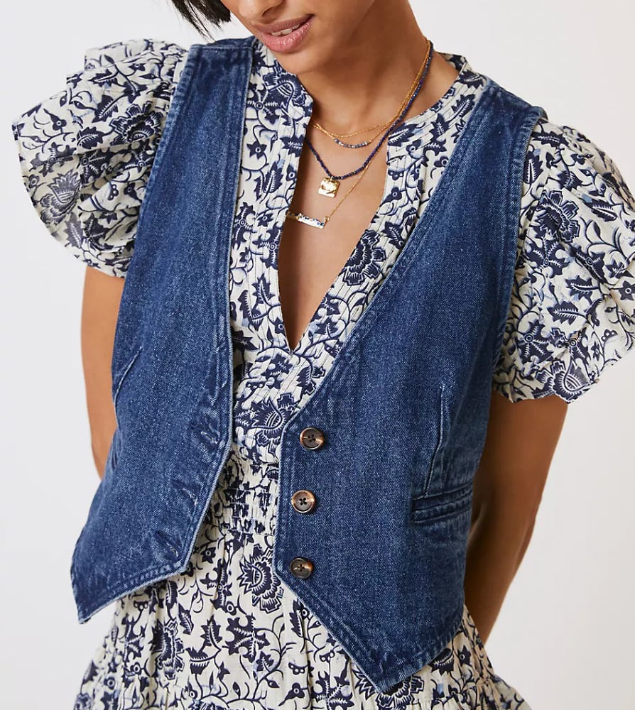 Denim Vest
