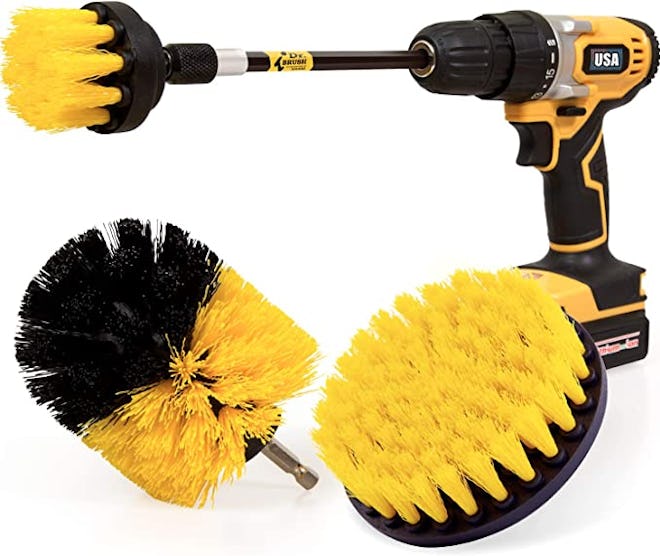 Holikme Drill Brush Power Scrubber Set (4-Pack)