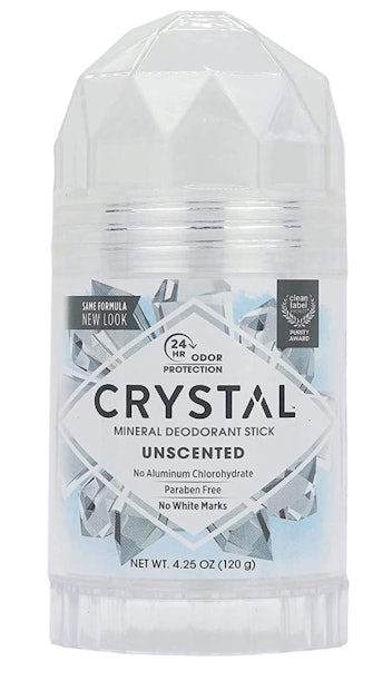CRYSTAL Mineral Deodorant Roll-On Unscented (4.25 Oz.)