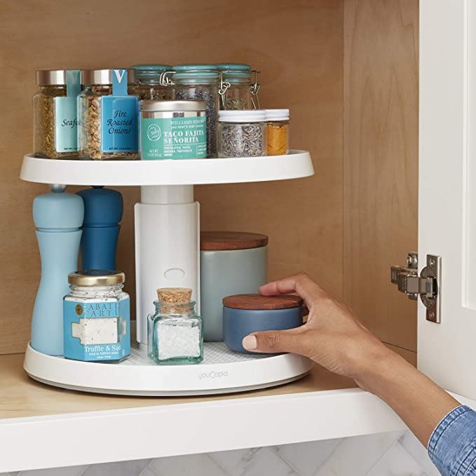 YouCopia Two-Tier Turntable