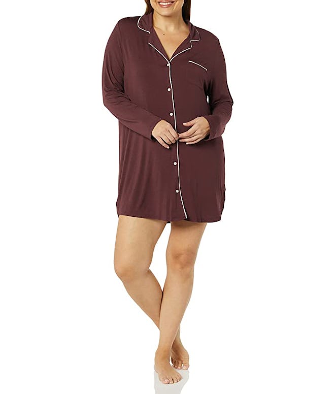 Amazon Essentials Piped Nightshirt