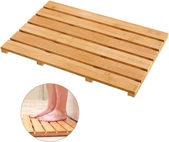 Bamfan Bamboo Bath Mat 