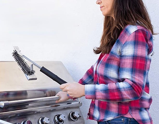 Grillman Cleaning Brush and Scraper