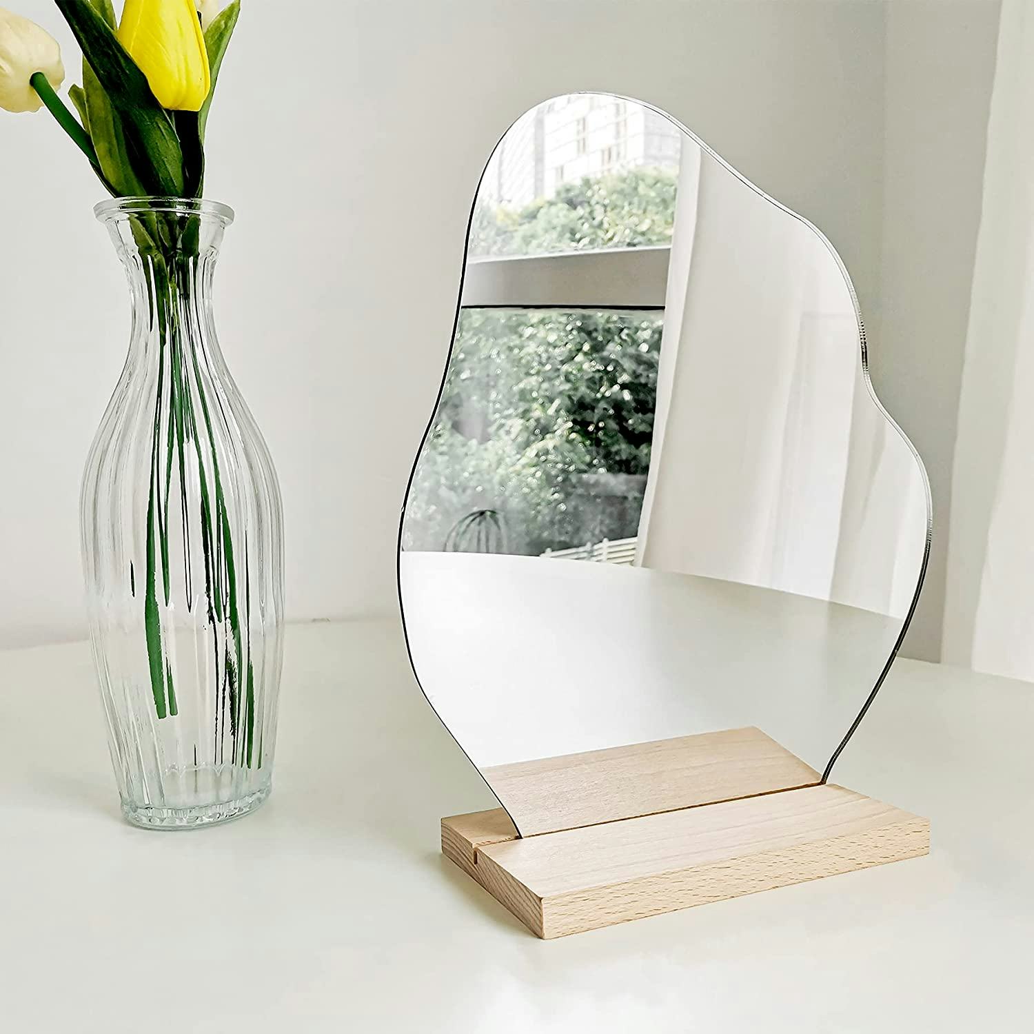 Delma Aesthetic Desk Mirror