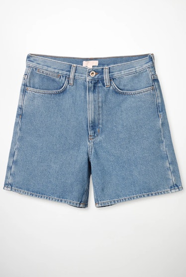 Relaxed-Fit Denim Shorts