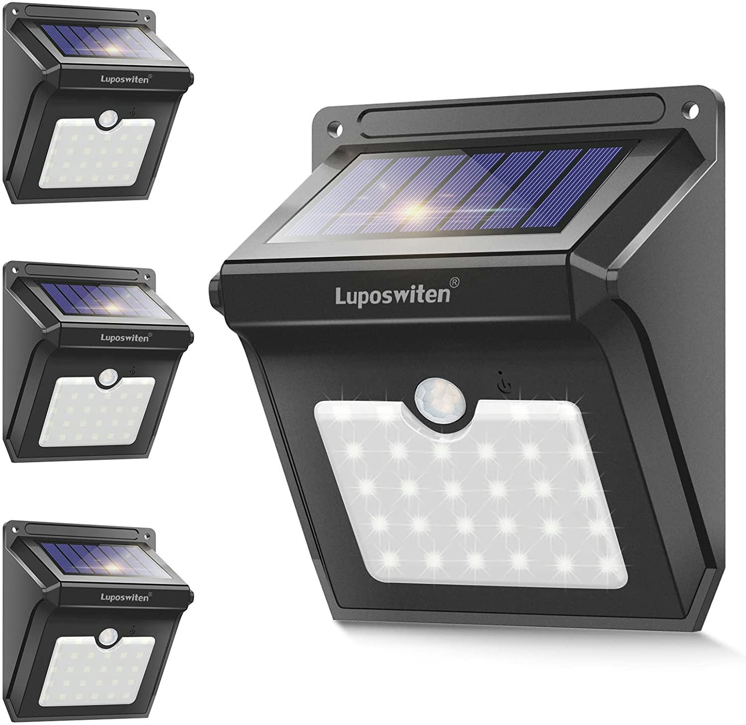 Luposwiten Outdoor Solar Lights (4-Pack)