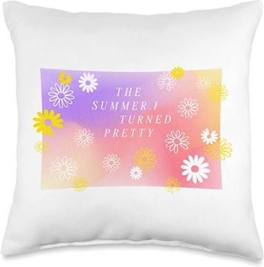 'The Summer I Turned Pretty' merch on Amazon include pillows.