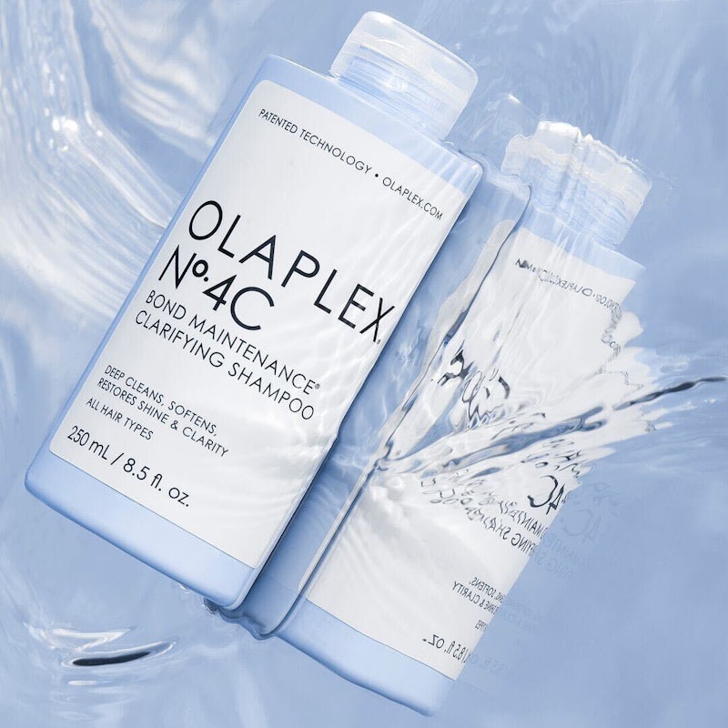 Olaplex No. 4C Bond Maintenance Clarifying Shampoo, great for dry, damaged summer hair that has chlo...