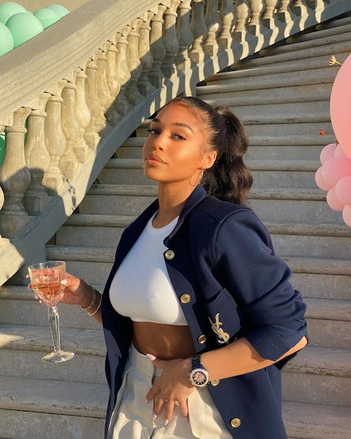 lori harvey easter outfit ysl