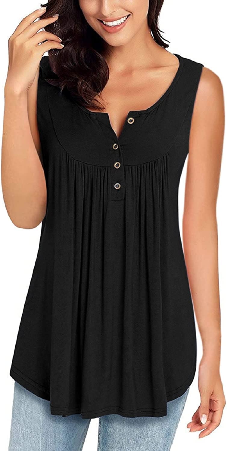 MIROL Sleeveless V-Neck