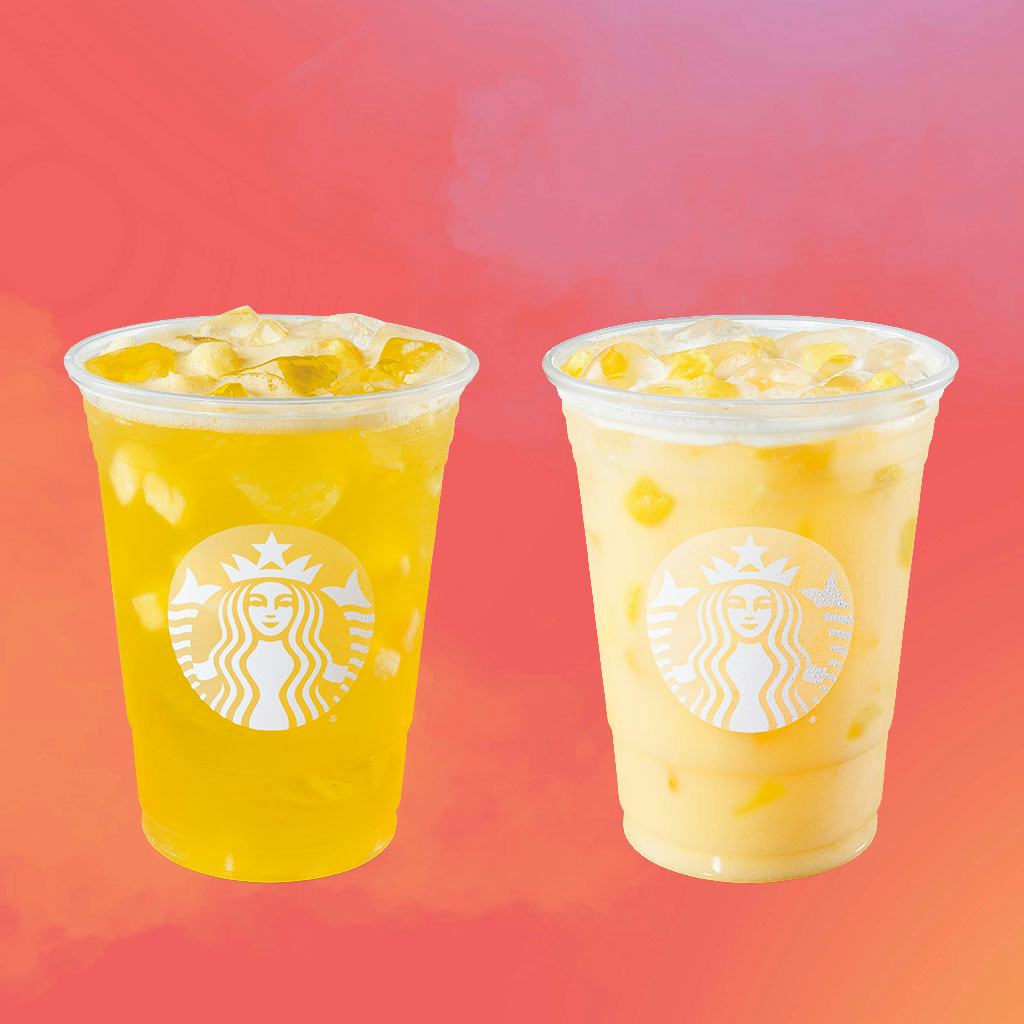 Starbucks Grande Magenta 2024 Pineapple