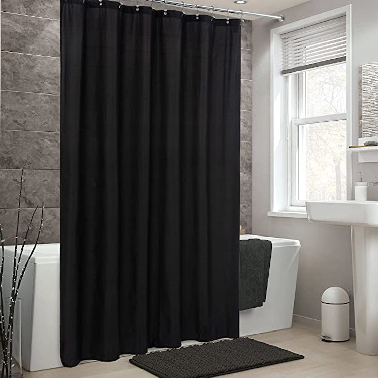 ALYVIA SPRING Waterproof Fabric Shower Curtain Liner