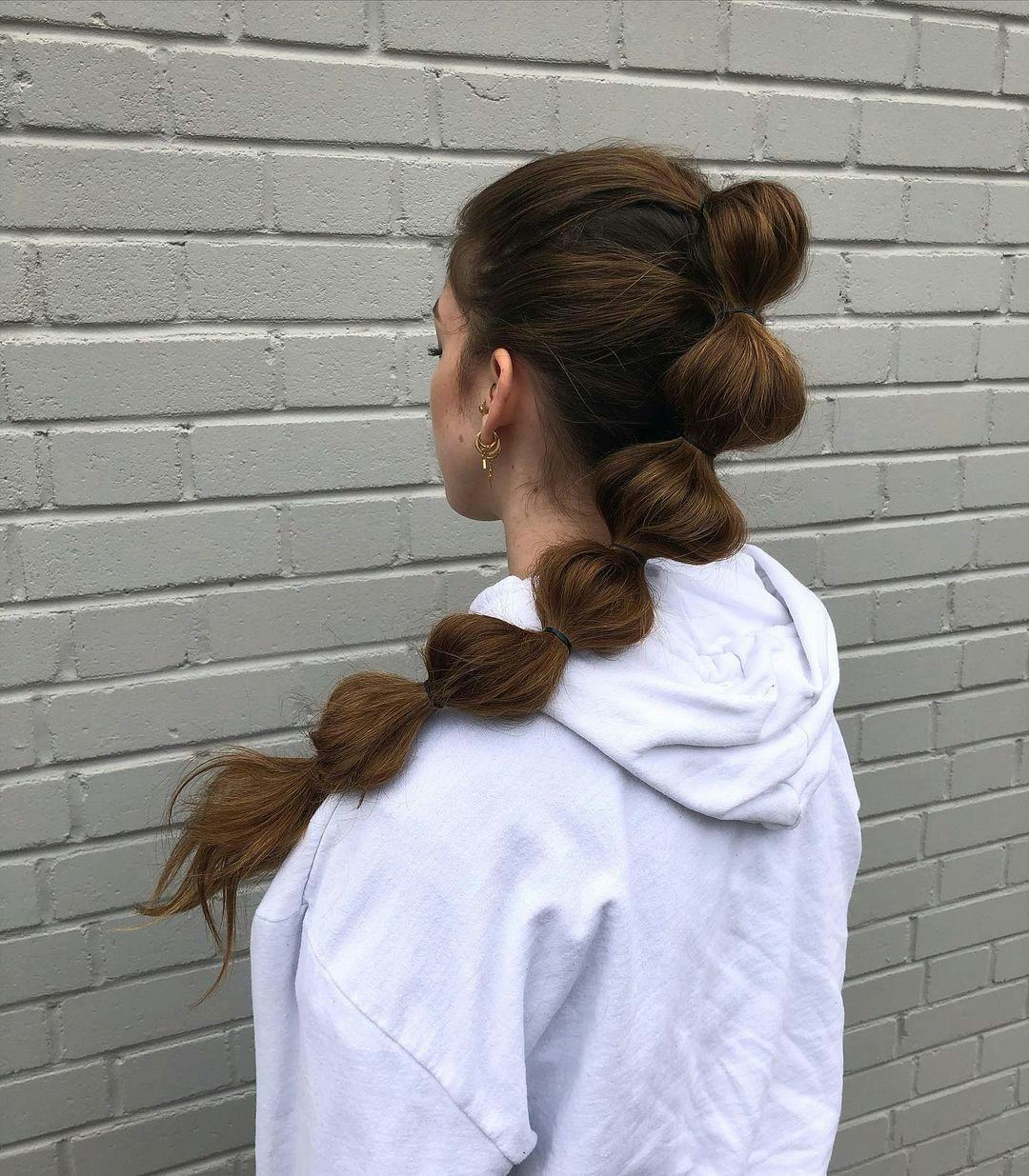 bubble braids summer