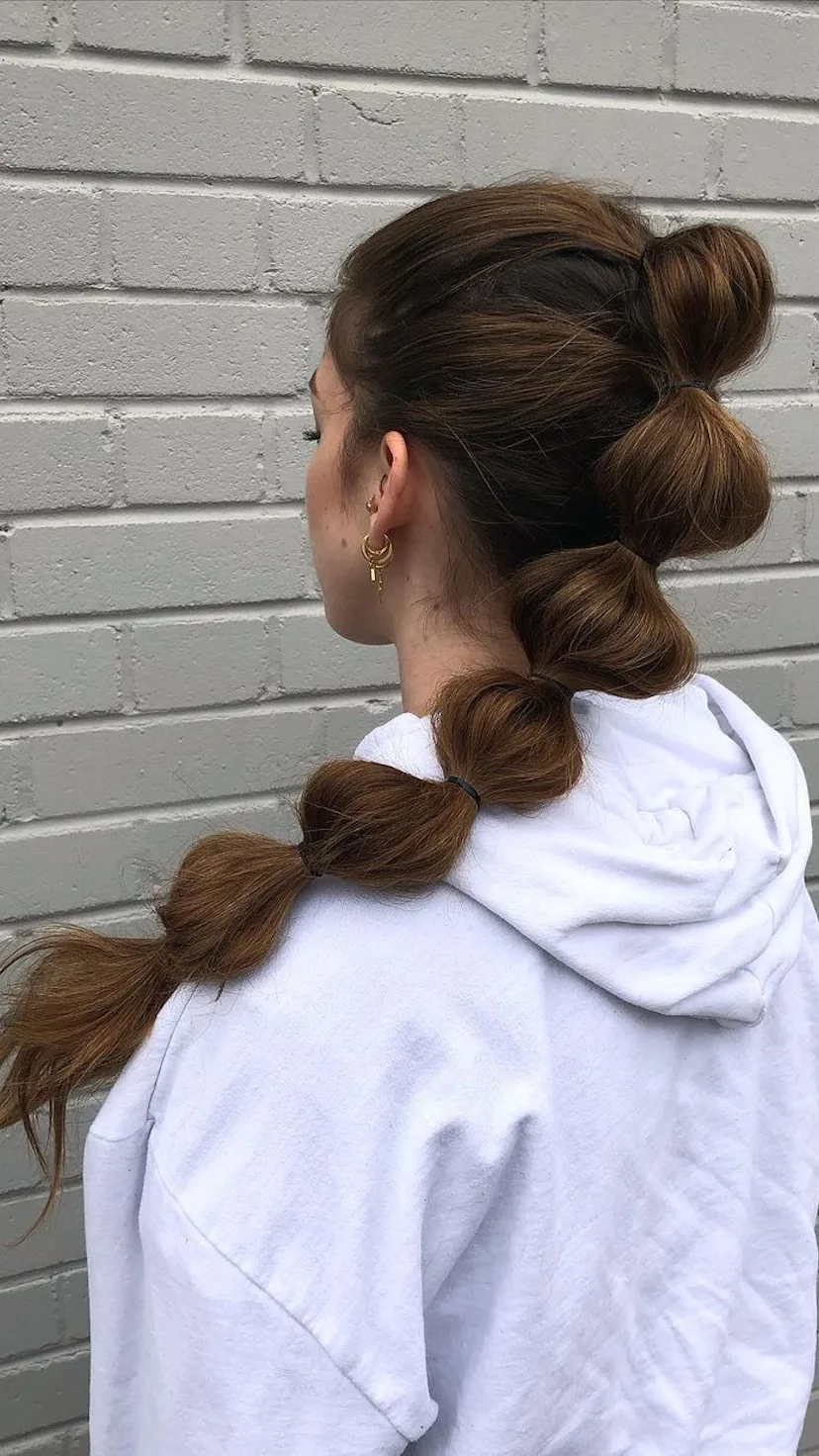 bubble braids summer
